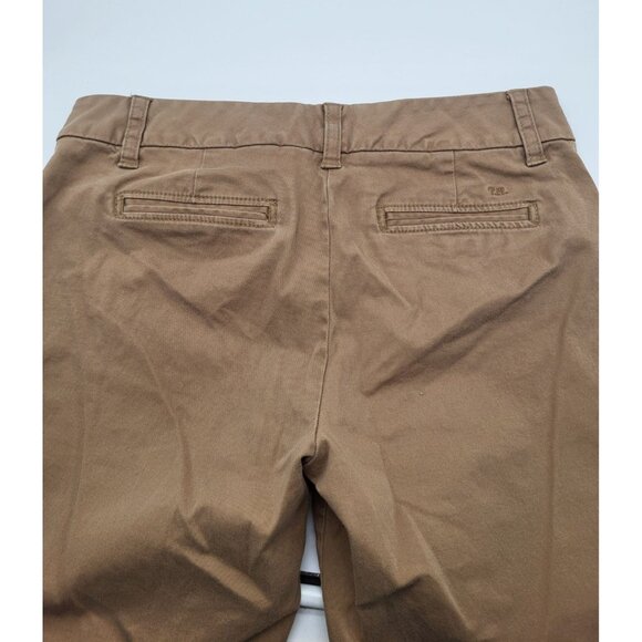 Tommy Hilfiger Womens SZ 8 Cropped Capri Tan Khaki Pants y2K preppy - Picture 10 of 10